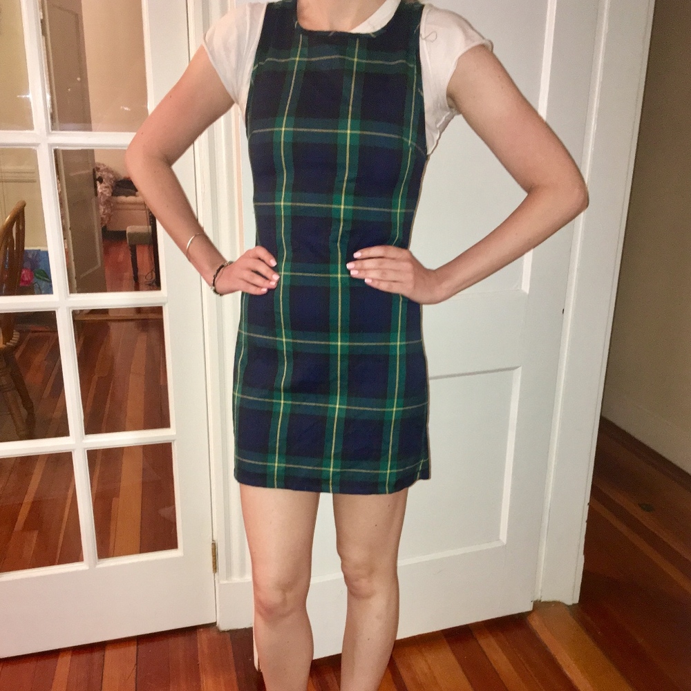 Brandy Melville Plaid Mini Dress
